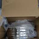 Zhehao 2 Sets Holy Communion Trays for Churches with Lid, Churches Cup Fillers, 100 Disposable Communion Cups (Silver)