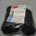 Hanes Women's Cool Comfort No-Show Socks, Moisture-Wicking Socks, 14-Pack (Black) Size 5-9