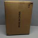 Mattress Topper Twin XL Size, Cooling Extra Thick Breathable Viscose Made from Bamboo Mattress pad, Soft Quilted Fitted Mattress Cover with 1000 GSM Down Alternative Fill (8-21Deep Pocket) (White)