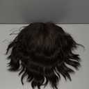 Black Wigs for Women 14 Inch Short Curly Wavy Wig Girls Natural Black Shoulder Length Wig Side Part Wave Halloween Cosplay Party or Daily Wigs