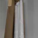 Closet Rods for Hanging Clothes, 17 to 54 Inch Heavy Duty Stepless Adjustable Closet Hanging Rod, 1.3 Inch Diameter Metal Closet Rod for Wardrobes Laundry Bedroom RV, White