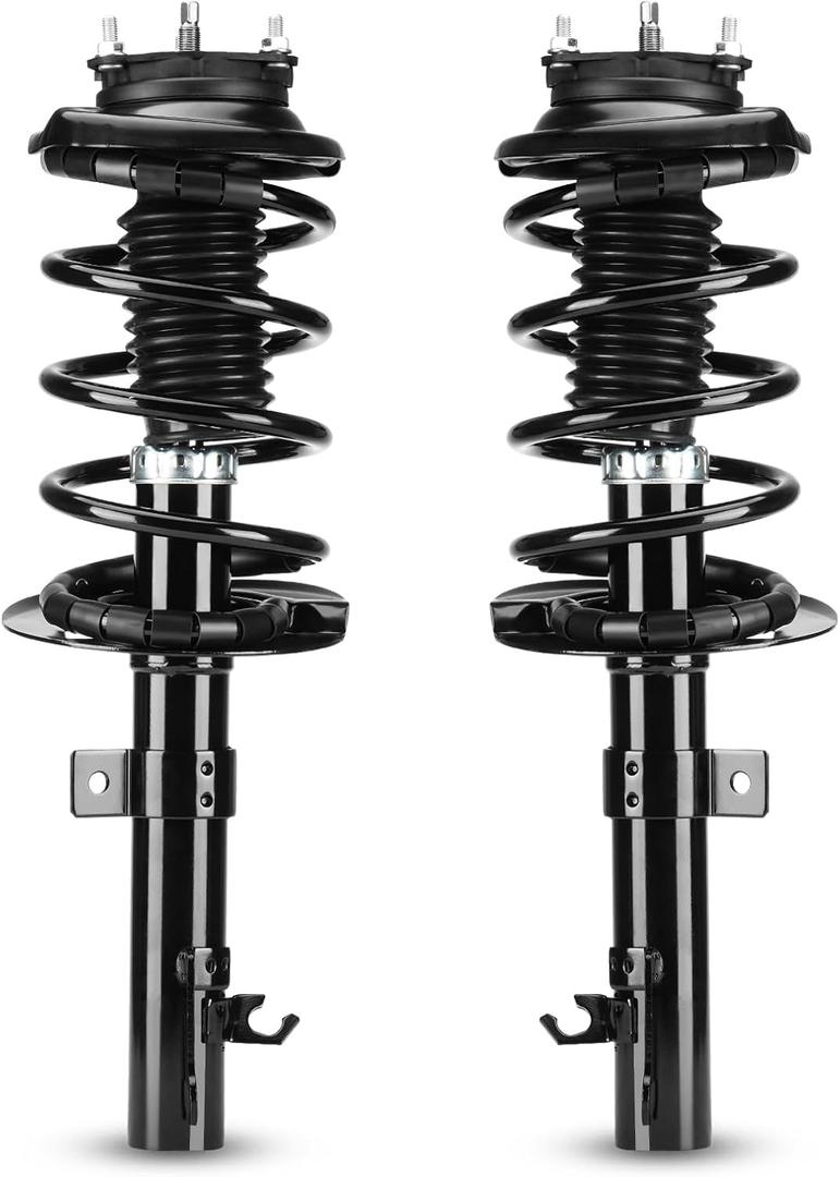 Front Complete Struts Coil Spring Assembly Compatible with 2006-2007 Ford Focus 2L Replace for 172257 172258 Shock Absorbers