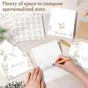 50 Pack Funeral Thank You Cards with Kraft Envelopes Stickers Sympathy Thank You Cards Bulk with Message 4x6 Inches Bereavement Notes for Memorial Service Loved Ones Celebration