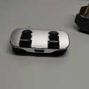 Sunglass Holder for Car Visor, Multi-Functional Auto Sun Visor Eyeglass Holder, Shockproof Dustproof Sunglasses Protective Storage Case, Universal for Vehicle, Sedan, Truck