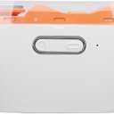 2 in 1 Electric Nail Clipper, USB Low Noise Professional Automatic Nail Trimmer Grinder with Scraps Storage for Kids and Adults, Nail Care Tool