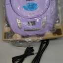 Wiscent Radio CD Player with Bluetooth,FM Radio,USB MP3 Playback,AUXin,Headphone Jack,MP3 CDs Compatible,Portable CD Players for Home or Outdoor