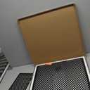 VEVOR RV Screen Door Protector, Adjusts from 22 to 31.5 inch, Adjustable Door Grille, Easy to Install, Reinforced Breathable Honeycomb Holes, Iron Camper RV Entry Protector for Pet Protection, Black