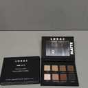 LORAC PRO Matte & Shimmer Eyeshadow Palette, Metallic High Pigmented, Mirror Compact