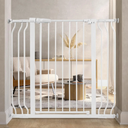 BalanceFrom Easy Walk-Thru Safety Gate for Doorways and Stairways with Auto-Close/Hold-Open Features, 36-Inch Tall, Fits 29.1-43.3 Inch Openings, White