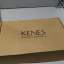 KENES Brushed Gold Pull Down Bathroom Faucet, 8 Inch 2 Handle Widespread Bathroom Faucet 3 Hole with Pull Out Sprayer, Bathroom Sink Faucet with Pop Up Drain & Supply Lines