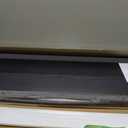 Dreamland 40Inch Black Floating Shelves 9.3" Deep Wall Mounted Set of 2