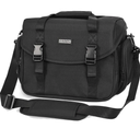 CADeN Camera Bag Case Shoulder Messenger Bag with Tripod Holder Compatible for Nikon, Canon, Sony, DSLR SLR Mirrorless Cameras Waterproof (Black, Small)