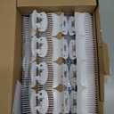 Conair Hot Rollers for Long, Medium & Short Hair, 12 Ceramic Flocked 1-Inch and 1-Inch Heated Hair Rollers with Clips, Hot Curlers for Women, Volume & Curls