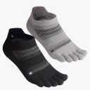 Merino Wool Toe Socks for Men & Women–50% Merino Wool,No Show,Lightweight,Arch Support Hiking Socks,Running,Long Walk