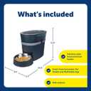 PetSafe Smart Feed, Electronic Pet Feeder for Cats & Dogs, 6L/24 Cup Capacity, Programmable Mealtimes, Alexa, Apple & Android Compatible, Backup Batteries Ensure Meal Delivery During Power Outage