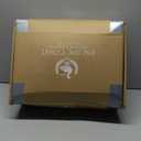 Pacific Coast Goose Feather Down Fiber Comforters Queen Size, Extra Fluffy White Duvet Insert, Ultra-Soft, Breathable, All Season Hotel Luxury Bedding Comforters, 8 Corner & Center Loops (90"x90")