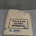 LemonRoad Macaron Heart Laundry Hamper Large Cotton Rope Storage Basket Woven Storage Bucket with Handles for Bathroom Bedroom Nursery Toy Clothes Organizer, 60 L