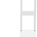 Cat Dog Door for Sliding Glass Door - Sliding Glass Small Pets Door with Lockable Weather Proof Panel - Adjustable Height 76.38" to 81.1" Black