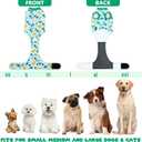 Dog Surgery Recovery Suit, Abdominal Surgical Suit for Male Female Dog Post Spay Neuter, Breathable Pet Onesie E-Collar & Cone Alternative, Surgery Shirt to Prevent Licking, Green, Medium