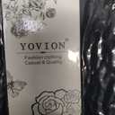YOVION Girls Summer Ruffle Sleeve Smocked Casual A-Line Party Dress 6-12Y