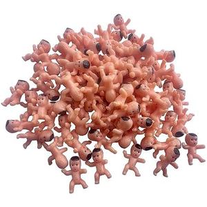 Bouclel Party Decorations Mini Plastic Babies Party Supplies Shower ice cube Game Decor Supplies（40 PCS 1in）