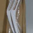 Sukemichi Trail Sight Cover Engine Hood Hinge Cover Hood Side Release Handles Decoration Exterior Accessories for Ford Bronco Accessories 2021 2022 2023 2024 2025 2026, White, 2 Pack