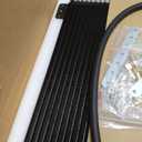 low pressure drop trans cooler,40k Transmission Oil Cooler LPD47391 Compatible with tru cool Heavy Duty 40,000 GVW Max - low pressure drop trans cooler - Black