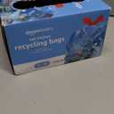 Amazon Basics Blue Recycling Drawstring Trash Bags, Tall Kitchen, Unscented, 13 Gallon, 60 Count
