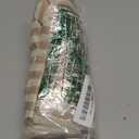 jinchan Striped Linen Kitchen Curtains 36 Inches Length Tier Curtains Farmhouse Modern Cafe Style Small Window Treatments Airy Light Filtering Rod Pocket for Living Room Bathroom 2 Panels Tan : Home & Kitchen