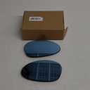 for BMW E86 E88 E90 E91 E92 E93 325i 328i 328xi 335i 335xi 330i 330xi 1 Pair Car Driver Passenger Side Mirror Glass with Backing Plate Heated Blue Tinted Glass