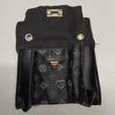 Small Crossbody Handbags Top Handle Wallet Retro Print Underarm Shoulder Bag Handbag Magnetic Lock Removable Shoulder Strap