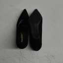 DREAM PAIRS Women’s High Chunky Closed Toe Block Heels Pointed Toe Wedding Party Elegant Slip On Pumps Shoes Size 35