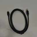 Amazon Basics USB-A to Micro USB Charging Cable, 480Mbps Transfer Speed with Gold-Plated Plugs, USB 2.0, 6 Foot, Black