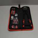 RIZOM 3-Piece Bolt Cutter Pliers Set, 14" Heavy Duty Bolt Cutter, 8" Mini Bolt Cutter, 8" Wire Cable Cutter with Carrying Bag, Cr-V Blade for Cutting Locks, Steel Wire, Barbed Wire, Chains