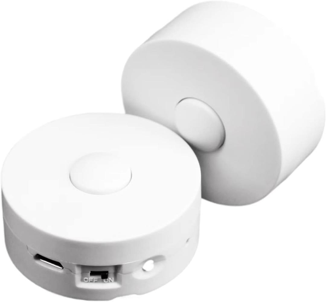 16 Minutes Voice Recorder, Record Custom Message for Crafts, Stuffed Bear, Baby Doll, and Pillow (2Pack + White)