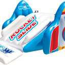 WOW Sports Rocket Slide Inflatable Pool Slide - with Built in Sprayer for Kids and Adults - Portable Pool Slides - Durable Vinyl