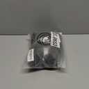 Charmo Womens Scalloped Ribbed One Piece Swimsuits Retro Square Neck Modest Bathing Suits (Large, Black)