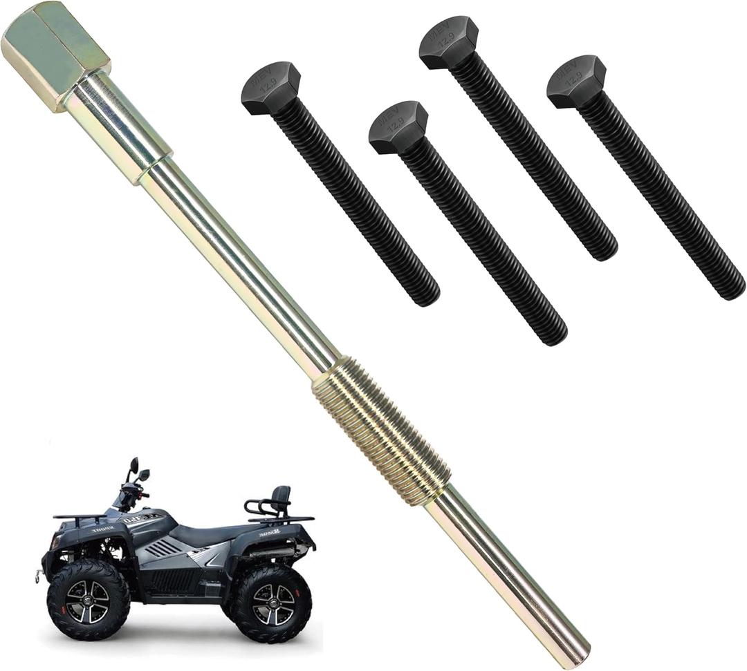 ERDIE Primary & Secondary Drive Clutch Puller Tool for Can-Am ATV's and SXS's, M14x1.5 & M8 x 1.25 x 70 Bolts