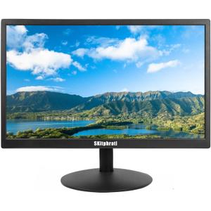 SKitphrati 17 inch PC Monitor LED Monitor 1440x900, 75HZ, 5Ms, 16:10, Viewing Angle 95(Horizontal),TN Panel, VESA Wall Mountable, VGA & HDMI Port, Black