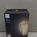 Philips Hue Smart 60W ST23 Filament LED Bulb - White Ambiance Warm-to-Cool White Light - 1 Pack - 550LM - E26 - Indoor - Control with Hue App - Works with Alexa, Google Assistant and Apple Homekit