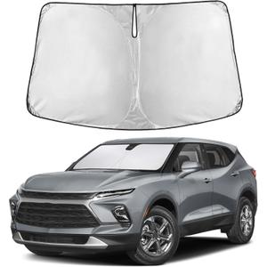 EcoNour Windshield Sunshade Compatible for Chevrolet Blaze 2019-2024 2025 2026, Sun Visor for Front Windshield & Window Sun Shade Cover, UV Heat Blocker & Protector, Car Accessories
