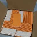 Harloon 100 Pack Mini Notebook Bulk 4 x 2.5 Inches Small Pocket Notepad Blank Lined Wallet Memos Journal Employee Appreciation Gifts for Coworker Staff Team Teacher Office School, 60 Pages(Orange)