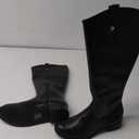 Women's Crown Zip-Up Riding Boot in Black 9.5