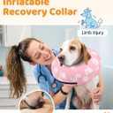 Supet Inflatable Dog Cone Collar Alternative After Surgery, Doggie Neck Donut Collar Recovery E Collar for Neuter, Soft Dog Cone for Small Medium Large Dogs
