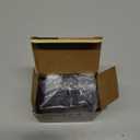 Peakeep Small Battery Operated Analog Travel Alarm Clock Silent No Ticking, Lighted on Demand and Snooze, Beep Sounds, Gentle Wake, Ascending Alarm, Easy Set (Black)