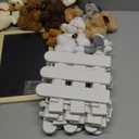 36Pcs Adopt A Puppy Party Favors, Mini Stuffed Animals Adopt A Dog Set Includes 12 Stuffed Dogs 12 Kraft Paper Bags 10 White Plastic Fence Mini Chalkboard & Chalk Marker for Adopt A Pet Party