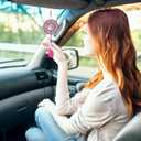 Saillong 16 Pcs Diamond Art Car Ornaments Mandala Diamond Painting Kit Ornament for Car Hanging Suncatchers Charm for Rear View Mirror Double Sided Painting Crystal Gem Garden Decoration Paint DIY Kit