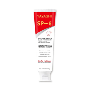 SP-6 Toothpaste, Ultra Whitening, Deep Cleaning and Fresh Breath, Fresh Breath, Stain Removing Toothpaste for Teeth Color Correcting (Pack of 4-120g)