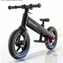 Electric Bike for Kids, Electric Balance Bike for Ages 3-8 Years Old,Kid Electric Motorcycle with 2 Speed Modes,Push-Button Brakes,12 Inch Dirt Off-Road Tire and Adjustable Seat
