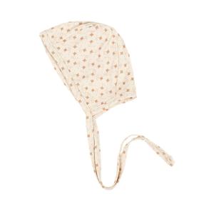Copper Pearl Baby Bonnets: Ultra-Soft, Comfy to Wear, Tie-On Infant Sun Hat for Protection Against UV Rays, Trendy Coordinating Designs Swaddles, 6-12 Months - Hunnie